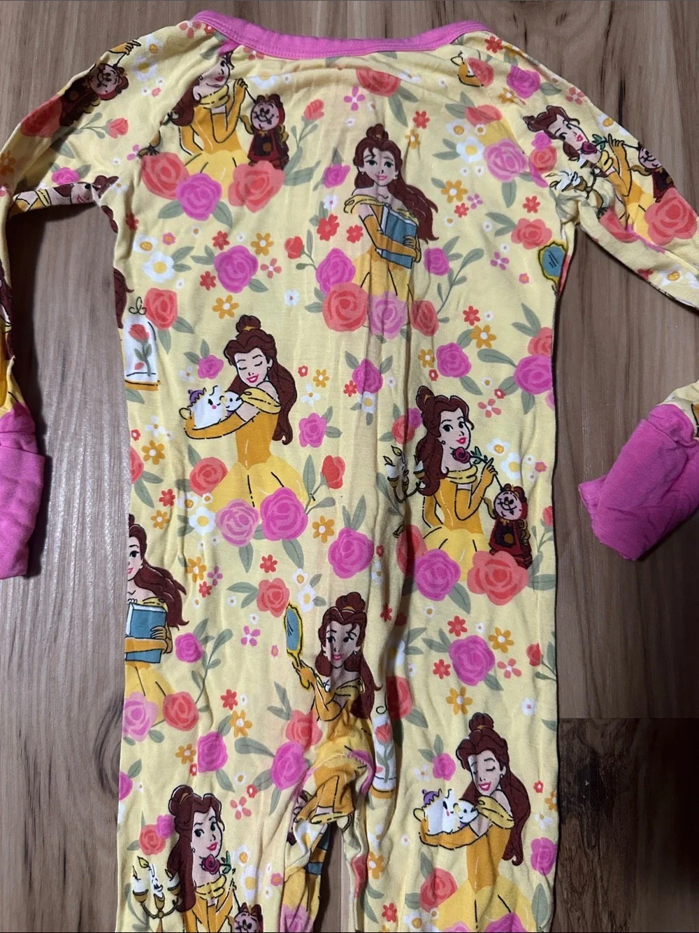 6-12 Month Little Sleepies Belle Bodysuit Dress Zippy and Bow